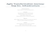 Agile Transformation Journey:  Gap Inc. Infrastructure