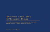 Rome and the Distante East Trade Routes