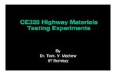Highway Materials Testing Experiments