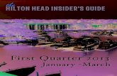 Hilton Head Insider's Guide - January - March 2013
