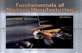 Fundamentals of Modern Manufacturing 4th
