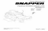 Snapper ZTR Parts Manual
