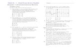 Math 30-1 Review Package