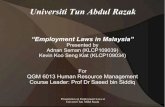 Employment Laws in Malaysia