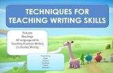 6 Techniques for Teaching Writing Skills