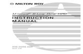 FCD Manual-Milroyal B Low Flow HPD -3390059000