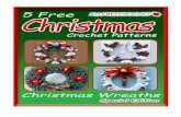 5 Free Christmas Crochet Patterns Crochet Christmas Wreaths eBook