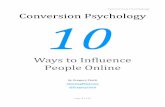Conversion Psychology by Gregory Ciotti
