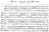 Carlos Gardel - Por Una Cabeza (Various Scores)