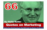 Marketing by Kotler 66 Quotes