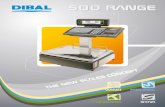 DIBAL - 500 Range Retail SCALES - Brochure
