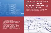 Reference Manual for Building Officials 2010