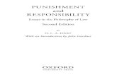Punishment and Responsibility, Essays in the Philosophy of Law. H.L.a Hart