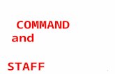 Command and Staff