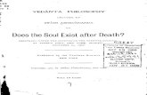 Does the Soul Exist After Death? - by Swami Abhedananda