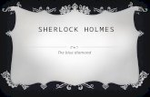 Sherlock Holmes, th blue diamond