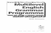 Multilevel English Grammar Programme- Level 2 (With Answers)