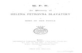 HPB in Memory of Helena Petrovna Blavatsky 1891