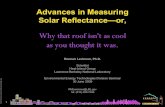 Advances in Measuring Solar Reflectance 2009-06-30[1]