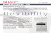 Sharp MXM200D Spec Sheet