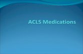 ACLS Medications.ppt