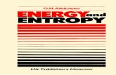 Energy and Entropy (Alekseev, G. N.) (1986) (208p)