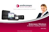 Enterasys Wireless Customer Presentation April 2011