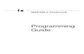 MSP430 C Compiler Programming Guide