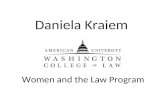 Daniela Kraiem Women and the Law Program. Derechos Humanos y Mortalidad Materna Derechos Humanos y Mortalidad Materna.