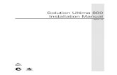 Solution Ultima 880 Installation Manual