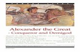 Alexander the Great Conqueror and Demigod