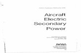 Aircraft Electric Secondary Power