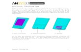 Tutorial Ansys Exercise2