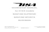 BSA Bantam D14-4 Workshop Manual