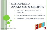Strategic Analysis & Choice Topic 5