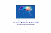 Success Secrets of the Subconscious Mind