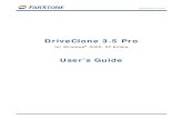 Drive Clone 3.5 Pro Manual