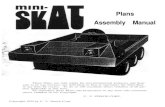 Mini-Skat 6-Wheel Plans Assembly