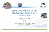 IBM DB2 RUNSTATS Utility and Real-Time Statistics