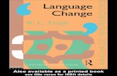 'Language Change' - Trask R.L