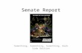Senate report #1
