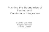 Pushing The Boundaries Of Continuous Integration