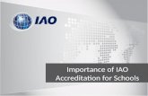 Importance of IAO Accreditation for Schools
