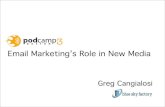 Email Marketing's Role in New Media