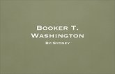 Booker T. Washington by Sydney