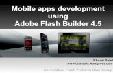 Mobile Apps Development Using Flash Builder 4.5