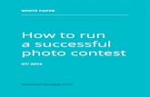 How to run a successful photo contest