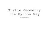 Turtle Geometry the Python Way