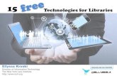 15 Free Technologies for Libraries