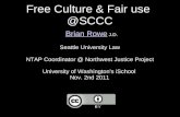 Fair Use & Free Culture @ SCCC Nov 9th